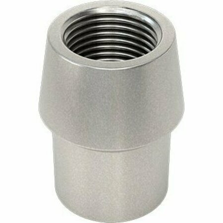 BSC PREFERRED Tube-End Weld Nut for 1-1/8 Tube OD and 0.095 Wall Thickness 3/4-16 Thread Size 94640A610